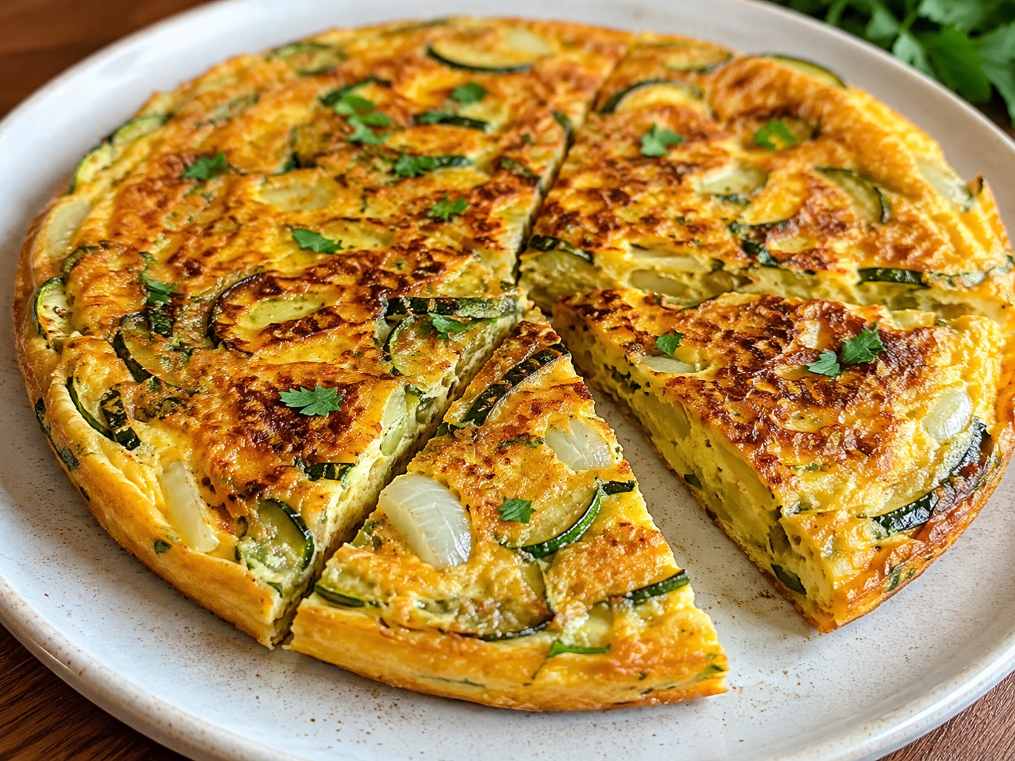 Frittata vegana con farina di ceci