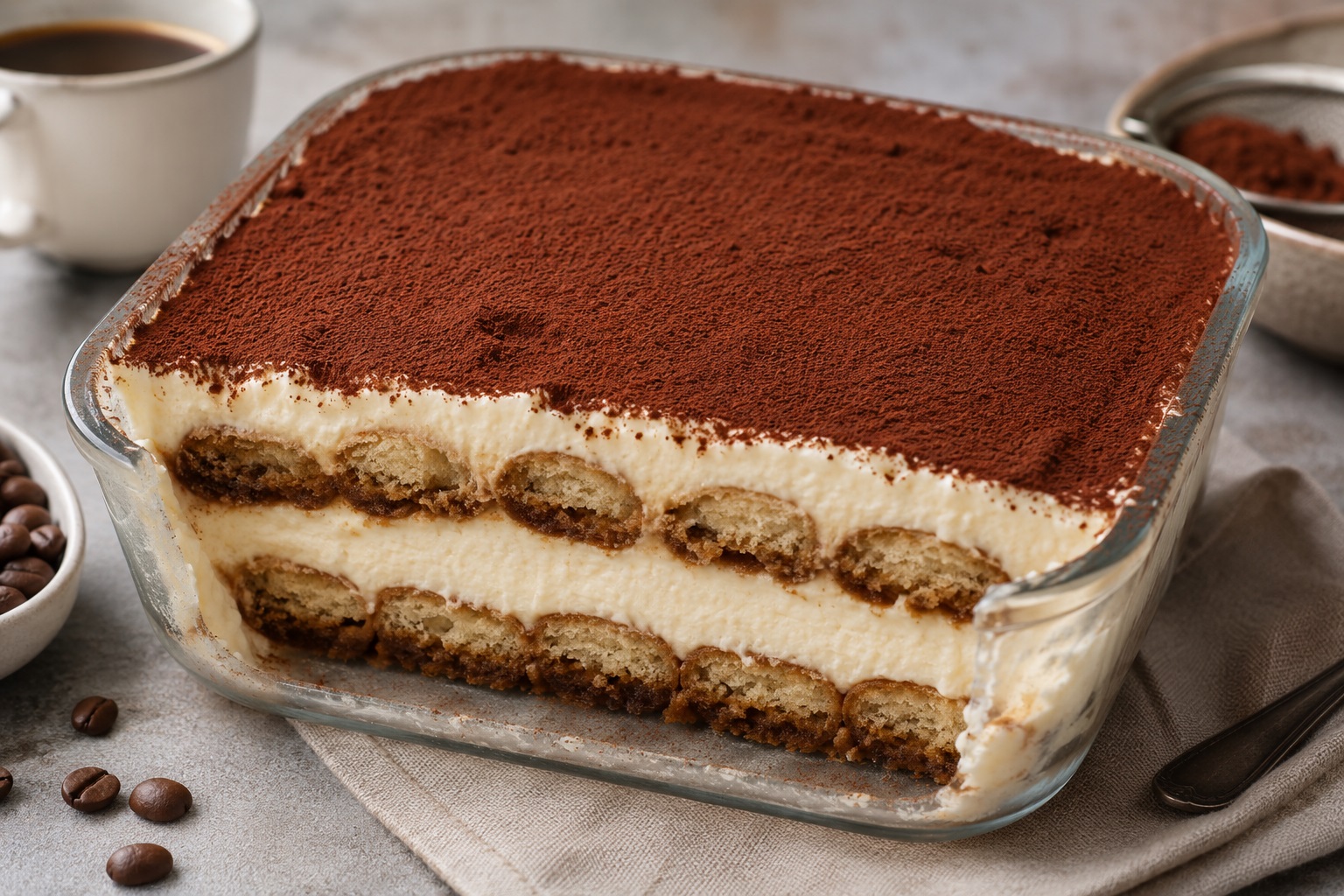Tiramisù vegano facile e cremoso senza uova