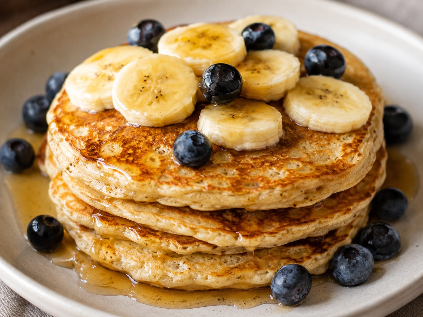 Pancake vegani alla banana